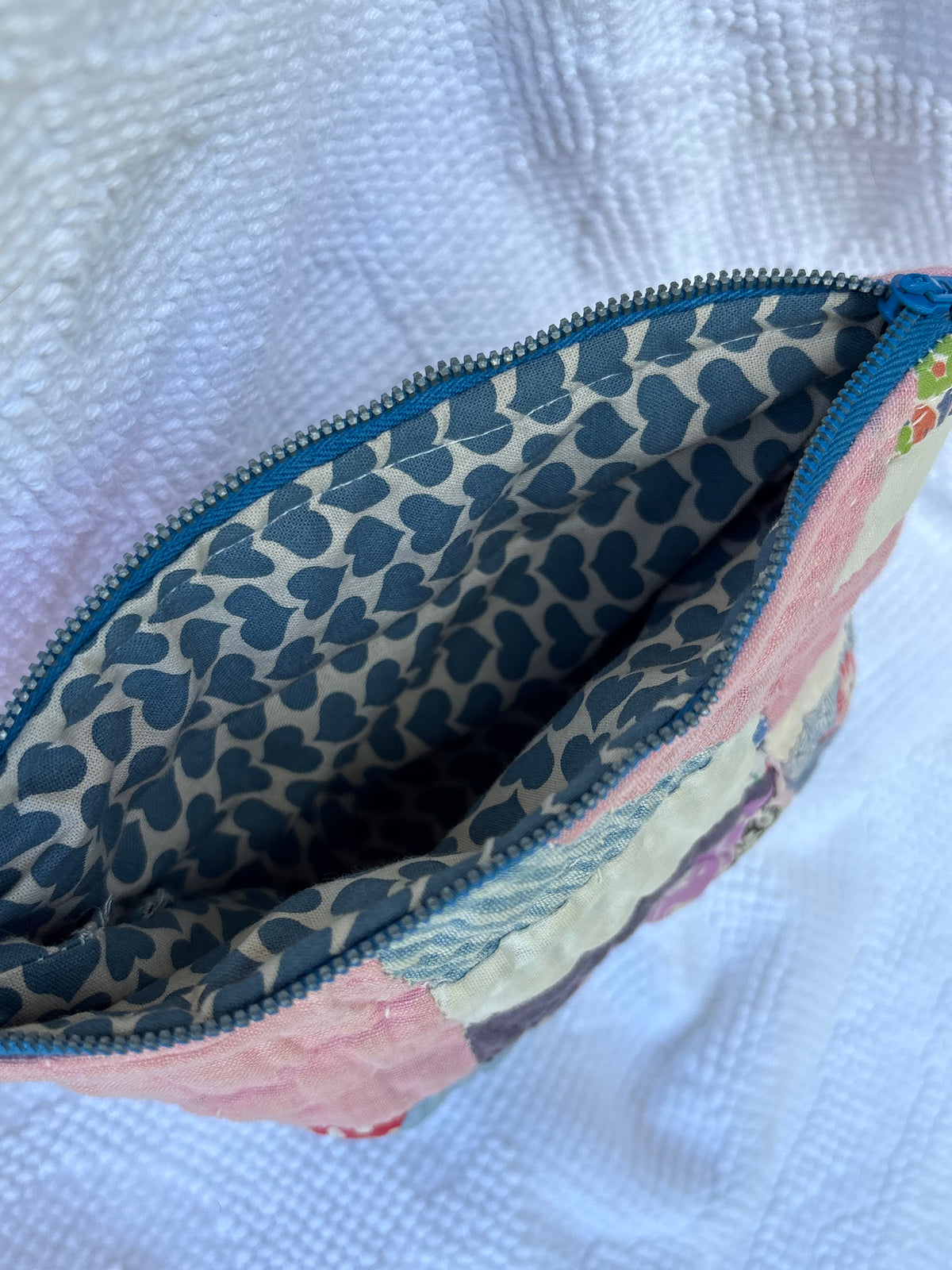 Mini Quilted Zip Pouch