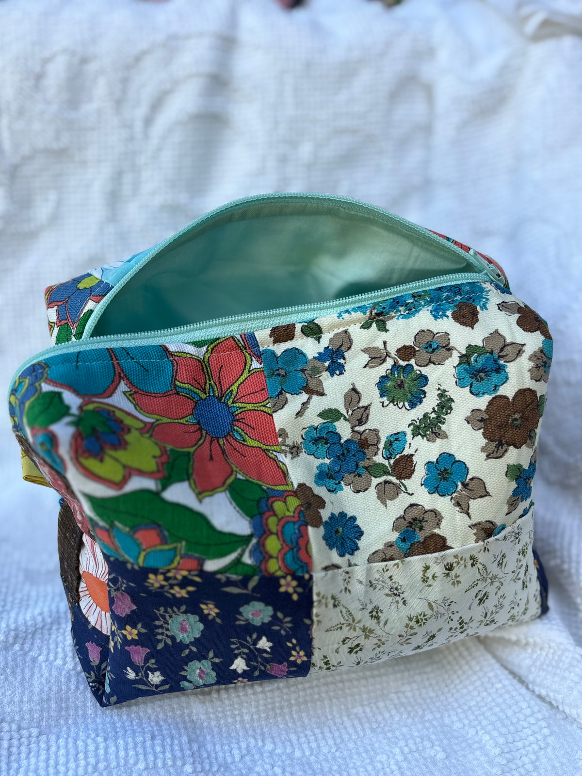 Medium Quilted Cosmetic Bag