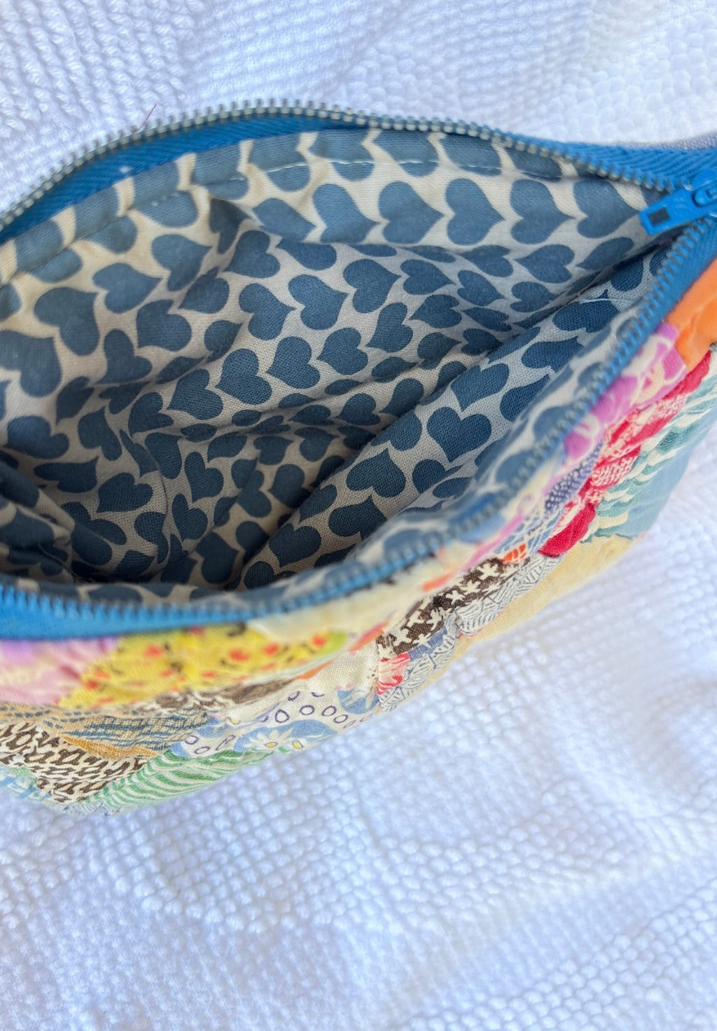 Mini Quilted Zip Pouch