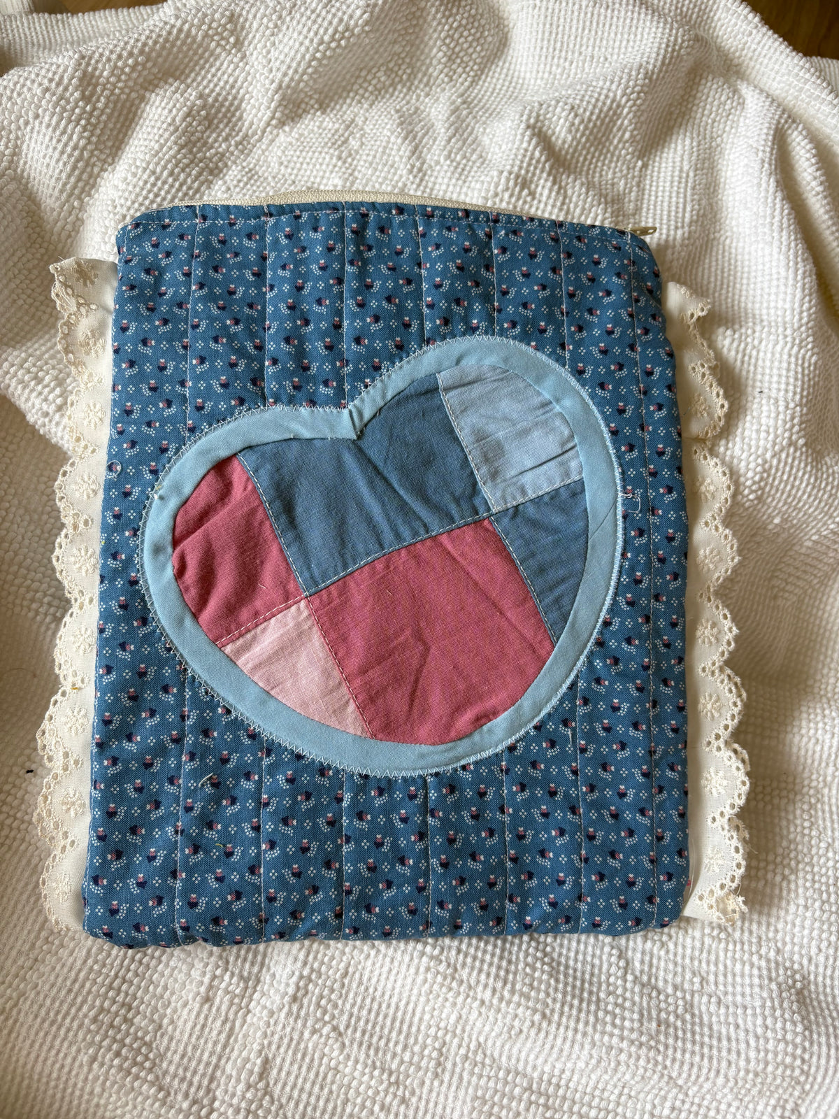 Small Quilted Kindle/Book Sleeve